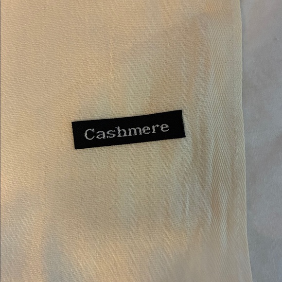 InCashmere Cream Scarf - Picture 2 of 4